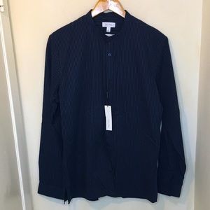 Calvin Klein men’s band collar shirt size M